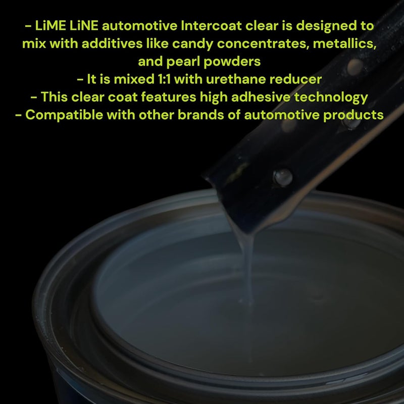 LiME LiNE Intercoat Clear Carrier for Candies, Metal Flake and Powdered Pearls - Image 5